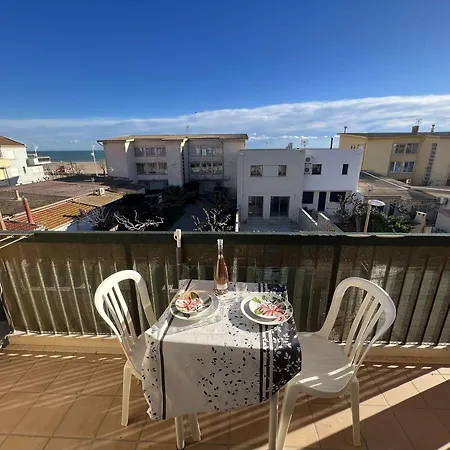Abordable Pour 4 Personnes Avec Balcon Pres De La - Fr-1-701-85 Valras-Plage